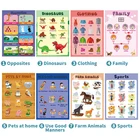 Custom industrial Colouring Patent Alphabet Talking Educational Smart Poster Printing For Kids