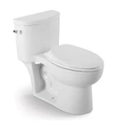 Luckyrich western bathroom sanitary ware siphon wc floor mounted water closet toilet commode