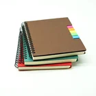 Personalized Custom Printing A5 Spiral Bound Paper Notebook hardcover