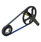 High Quality Continental 8M Belt Aluminum Crank And Chainwheel Cycle Part Bicycle Crankset
