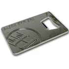 China metal business card bottle opener/Beer bottle opener keychain