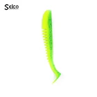 Customize Silicone Bait 11cm 5g Fishing Lure Shad Easy Shiner Soft Lures