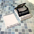 Customized Promotional stationary Daily Memo Notes cartoon printing cover paper cube A5 adhesive pads