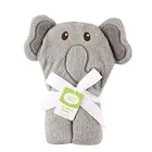 Bamboo Baby Hooded Towel Bamboo Baby Wholesale Custom Animal 100% Bamboo Elephant Baby Hooded Towel
