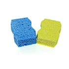 Eco friendly kitchen scrub clean natural wet cellulose sponge sheet