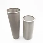 Food grade 304 stainless steel ultra fine mesh 80 100 150 micron cold brew coffee filter for wide mouth mason jar