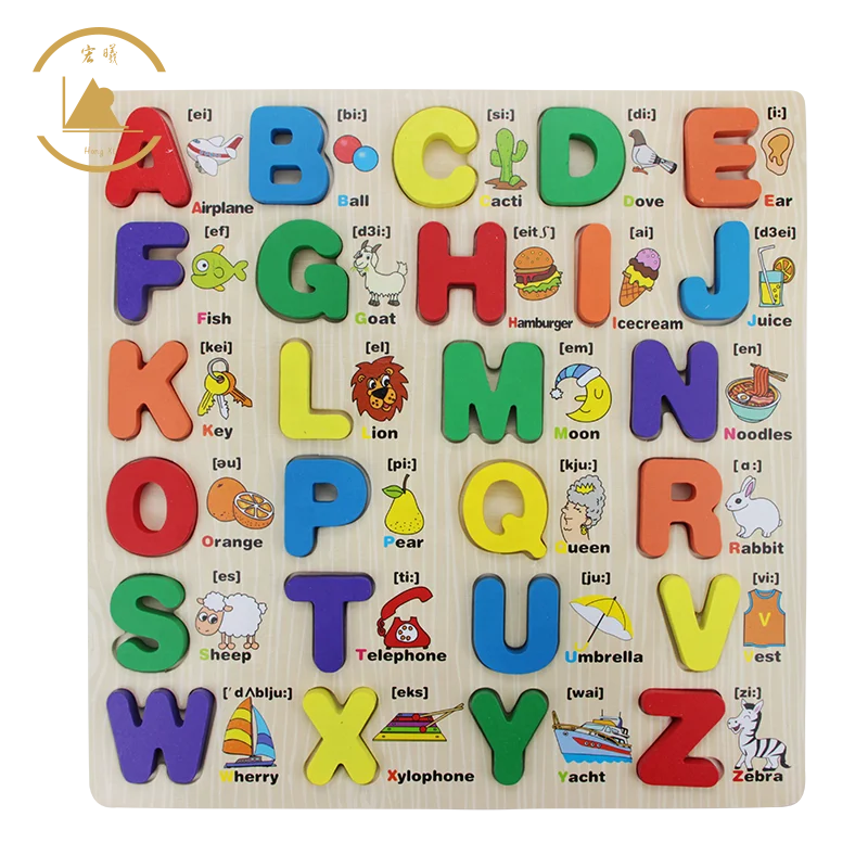 alphabet puzzle board