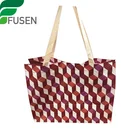 Custom printed tote shopping storage bag with logo