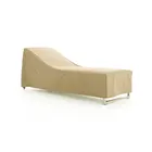 Custom Khaki Durable And Waterproof Outdoor Garden Furniture Covers For Recliners