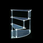 Advertising rotating turntable mini circular display stand
