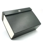 High End Business PU Cover 19 Clip Folder Nice Quality Leather File