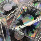 Eyelashes Mink Lashes3d Wholesale Fluffy Best Quality 25mm Mink Eyelashes Vendor Private Label Lashes3d Wholesale Vendor 25mm