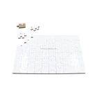 factory hot product cheap blank wood sublimation printing jigsaw puzzle