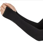Summer cool arm sleeve drive anti-uv ice gloves long sun block cooling sleeve