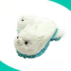 wholesale custom kids indoor plush animal shape slipper
