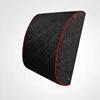 Breathable D-type multi-functional memory foam backrest pillow for car seat office chair