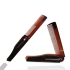 Factory hot sale customized bulk foldable beard comb kit