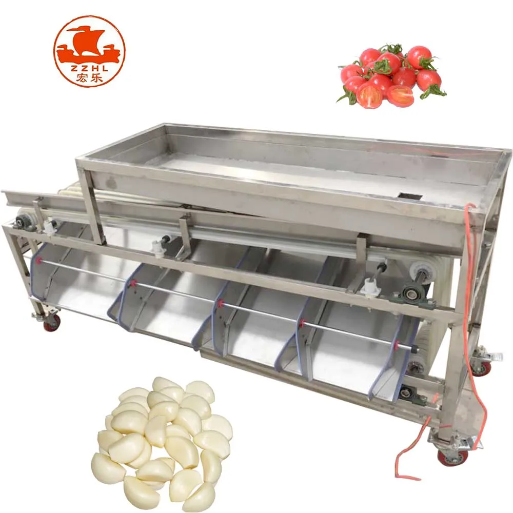 Professional Track Citrus Potato Grading Fruit Roller Sort Machine Sorting Walnuts Sorter Machine manufacture