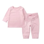 wholesale newborn baby clothes top and kids pants kids boutique clothing