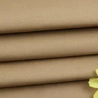 colorfast khaki organic 60 cotton 40 polyester drill fabric for pants
