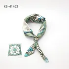 Scarf Printed Scarf Custom Print Girl Handbag Handle Wrap Ribbon Headbands Scarf Hair Tie