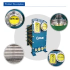 OEM thin film water cooler evaporator for oil