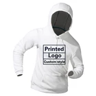 Custom Embroidered Hoodie Screen Print Hoodie Wholesale Custom Printed Silk Screen Print Pullover Embroidered Hoodie