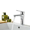 Modern design brass single handle bathroom faucet, high quality bathroom wash basin tap
