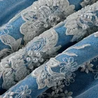 Factory Lace Factory Price Sample Wedding Lace Fabric Net Tulle Guipure White Cord Lace For Wedding Dress