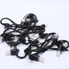 CE Rohs Christmas Festoon Mini E14 Waterproof Rubber led String Light for Outdoor Use bulb string outdoor