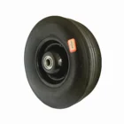 Solid rubber wheel tire 10x2.75 with bearing for wheelbarrow