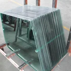 customized 3mm clear curved tempered building glass for windows and door