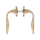 Oval Zinc Alloy Lock Set Door Window Handles