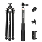 camera stand for mobile phone Tripod monopod case for GoPro selfie stick Aluminium alloy