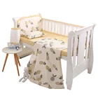 Wholesale Summer 5pcs Baby Bed Crib Bedding Set