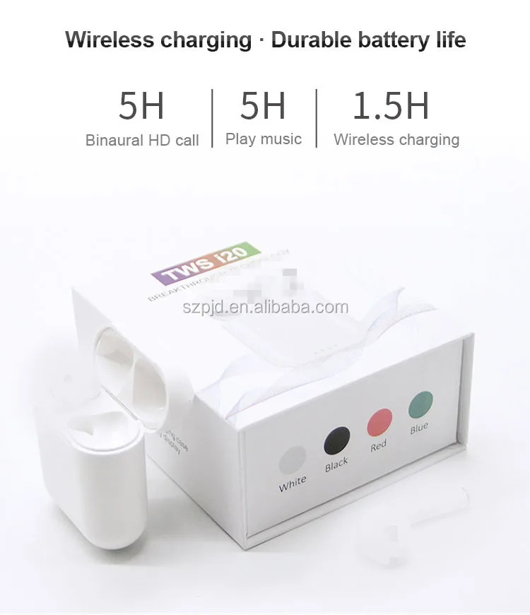 Electronics wireless stereo earphone blue tooth Headset I20 tws 5.0 3D Stereo Earbuds audifonos - ANKUX.COM