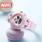 Pink Color Stainless Steel Caseback 10ATM Waterproof Electronic Watch Women for Swimming Sport