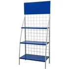 Wholesale metallic multilayer stand high quality retail customized metal car motor engine lubricating oil display rack