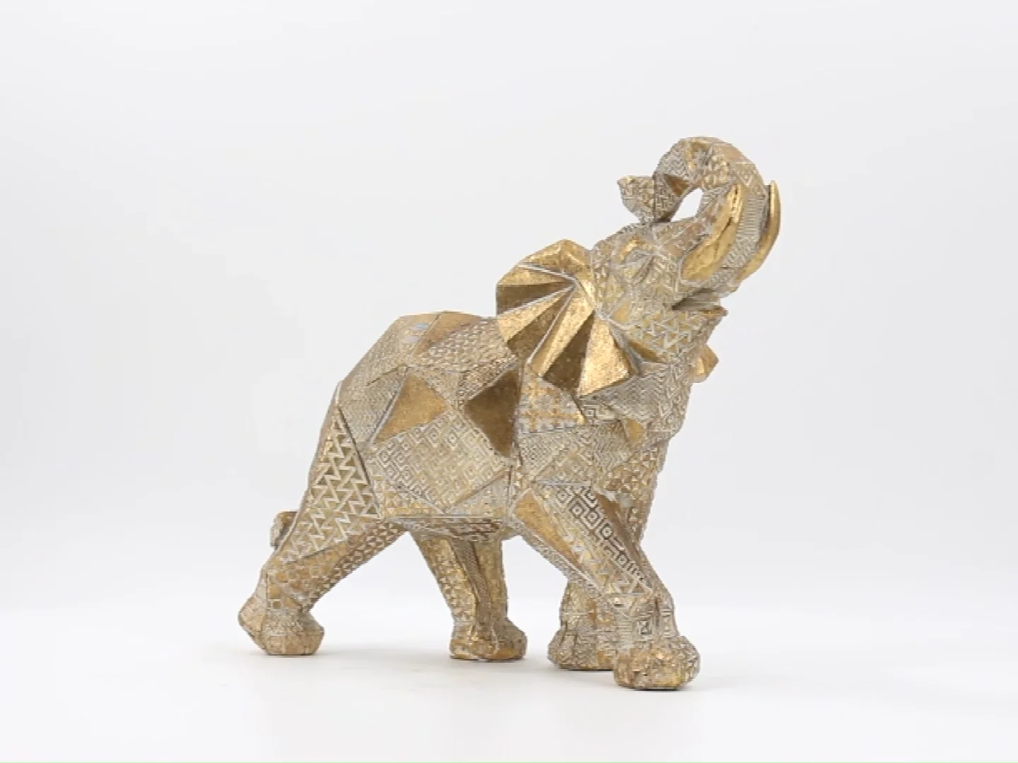 decorative animal sculpture elephant statues for home gifts