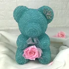 Soft touch Small Foam Bear Teddy Rose bears from roses