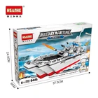 HSANHE Hot Sale Block Education Consolidation Block Toys For Children Battleship Block Toys 6445 - 353PCS