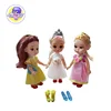 lovely 6.5 inch fat body sweet fashion doll with mini ornament