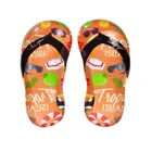 Wholesale Customized 3D lovely slippers shaped Gift crystal sticker Fridge Magnet