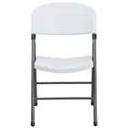 Metal frame white plastic folding chairs cheap price wholesale