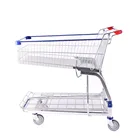 145L Metro series metal large shopping rolling cart trolley HAN-A145 3453