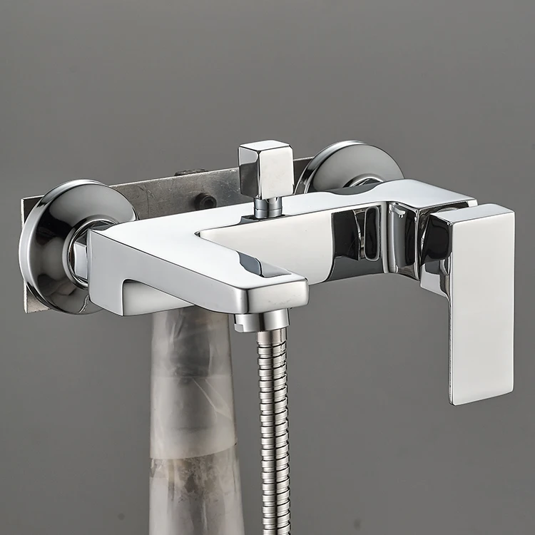 2020 China wholesale professional brass single handle wall mounted shower faucet bathroom mixer tap
