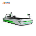 Experienced factory 1.5kw 3mm stainless steel sheet sliver laser cutting machine for iron