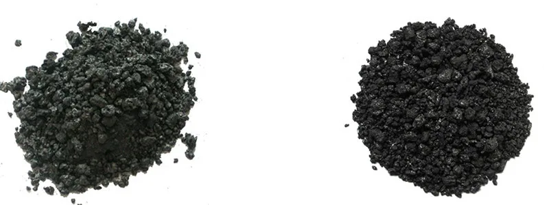 Calcined petroleum coke graphite recarburizer with low sulfur lwo ash