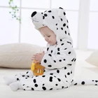 MICHLEY Customize Hooded Long Sleeve Cartoon Baby Boy Rompers