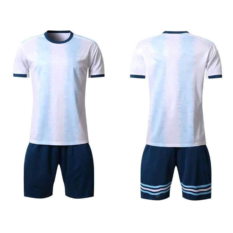 2019-2020 calidad de encargo barato club Nacional equipo de fútbol jersey de fútbol deportes rayas formación camisas y pantalones cortos